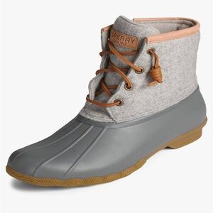 Sperry Saltwater Wool Boots, dark grey, size 10W